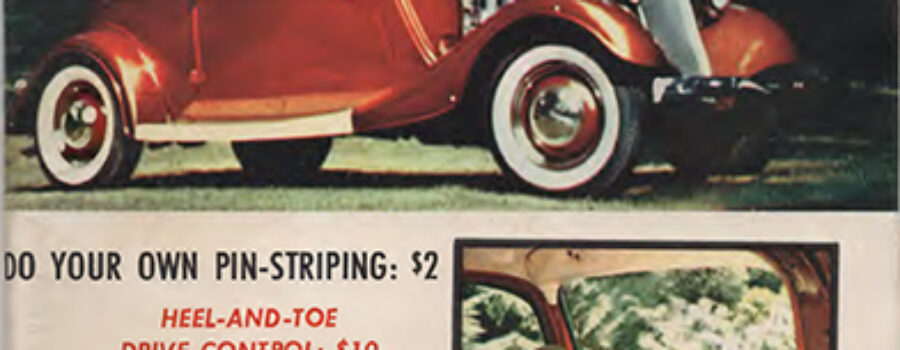 1957 July – Rodding and Re-Style
