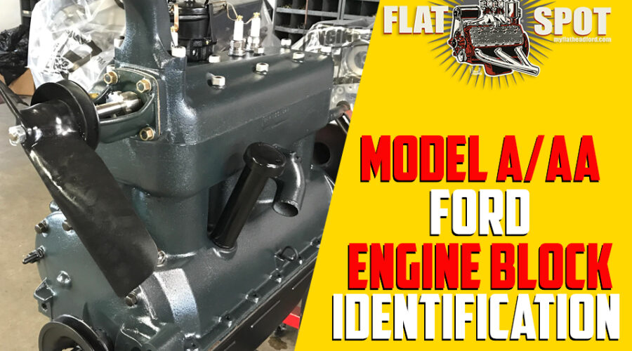 Ford Model A Engine Block ID