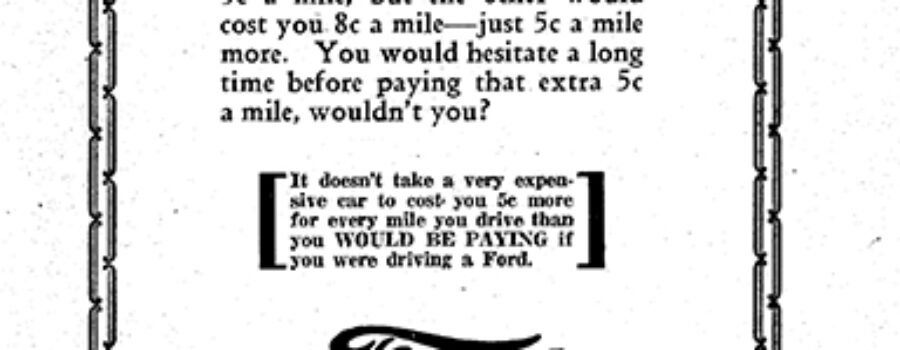 1927 Ford Motor Company Ad 1