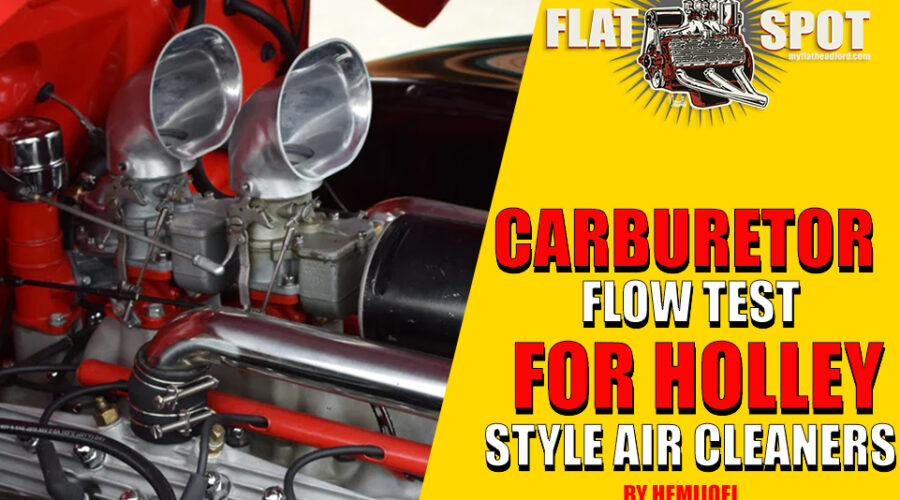 Flow Testing Air Filters For 94/97 Carburetors