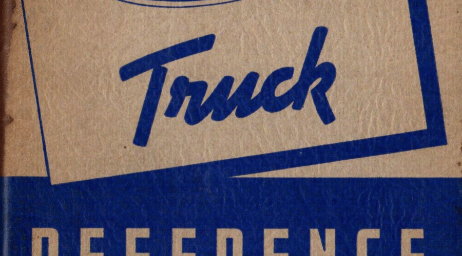 PM – 1941 Ford Truck Reference Manual