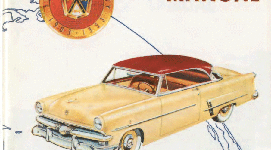 1953 Ford Owners Manual