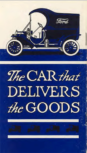 1912 THE CAR THAT DELIVERS - The Flat-Spot