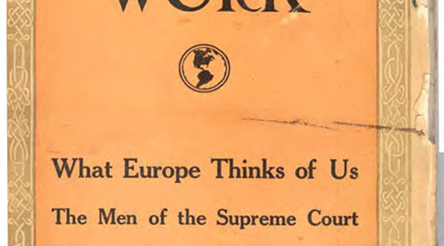1914 THE WORLDS WORK