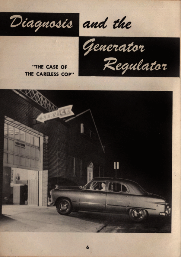 1949 Diagnosis Of The Generator Regulator (Digital PDF Copy) - Image 2