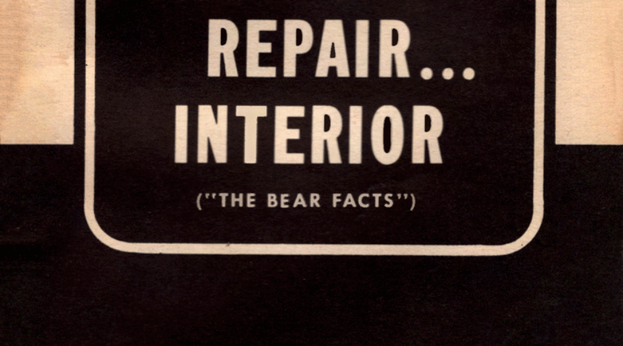 1950 BODY REPAIR… INTERIOR #9