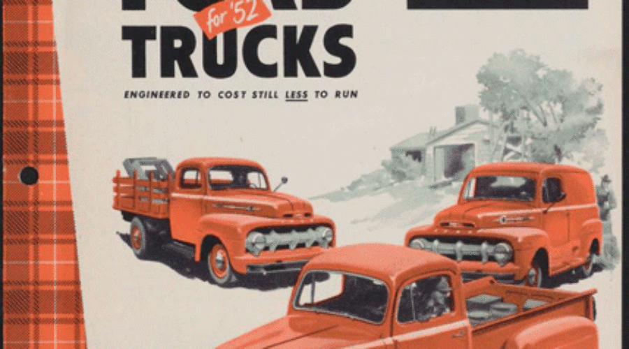 1952 Ford V8 Trucks