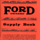 1920 Model T Owners Supply Book