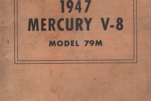 1947 Mercury 79M Owners Manual
