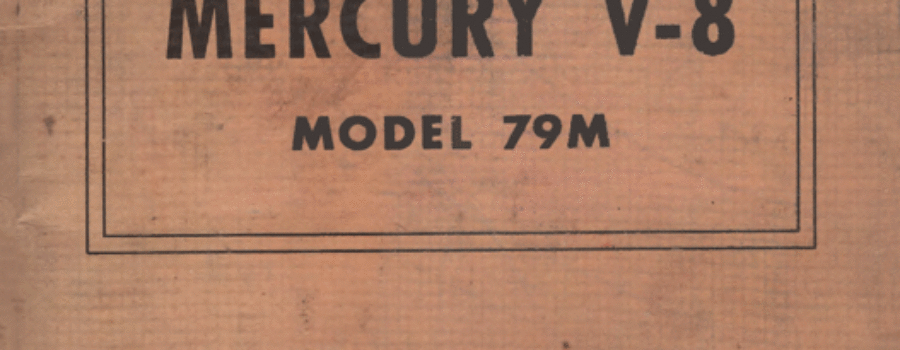 1947 Mercury 79M Owners Manual