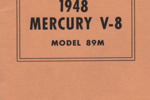 1948 Mercury 89M Owners Manual
