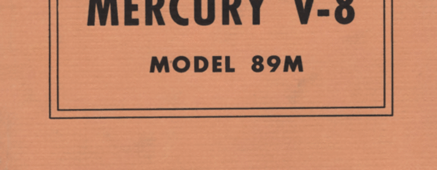 1948 Mercury 89M Owners Manual