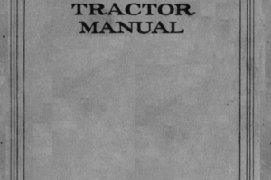 1923 Fordson Tractor Manual