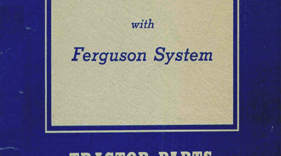 1941 Ford Tractor With Ferguson System