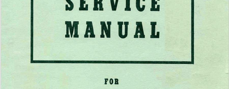 1943 Ford Tractor Service Manual