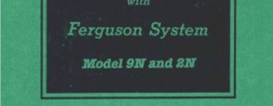 1939-47 Ford Tractor with Ferguson Systems