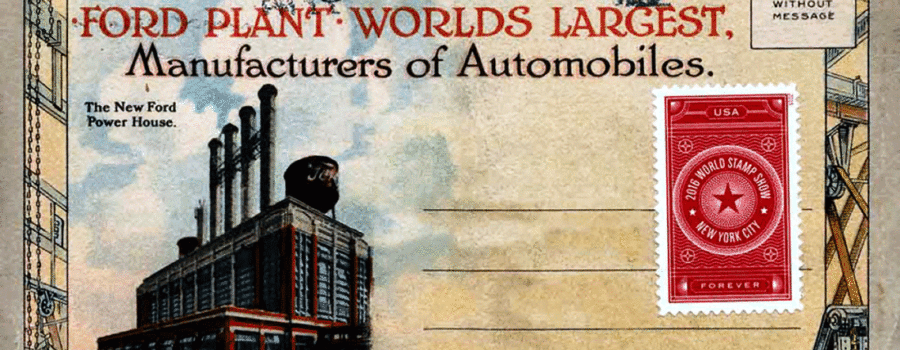 1917 Ford Post Card Pack