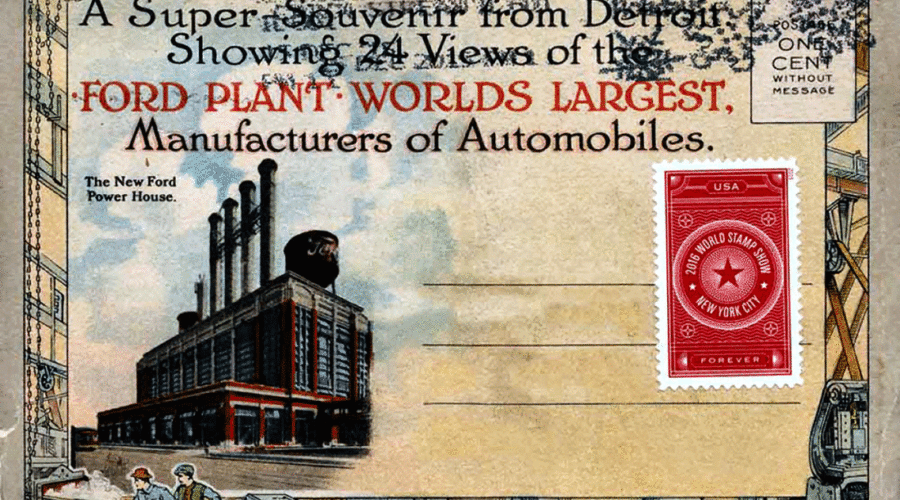 1917 Ford Post Card Pack