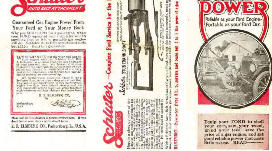 1917 Gas Engine Power Brochure