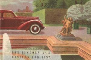 1937 – Lincoln V12 Designs For 1937