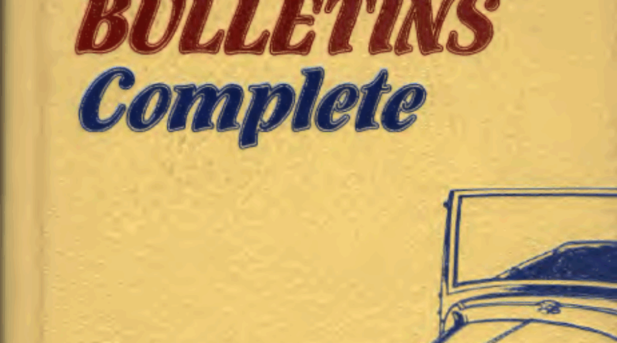 Model A Ford Service Bulletins
