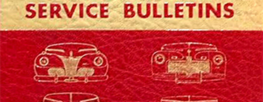 1941-1948 Ford V-8 Service Bulletins