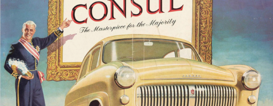 1952 Ford Consul Brochure AU/NZ