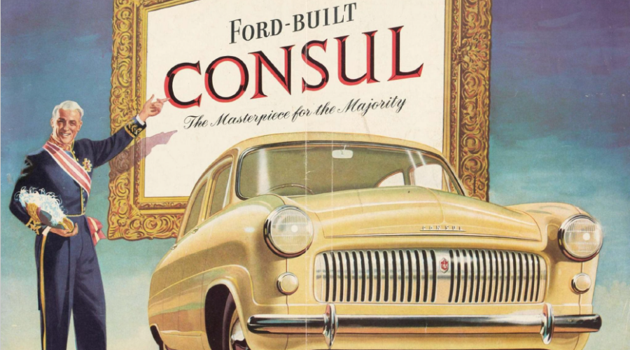 1952 Ford Consul Brochure AU/NZ