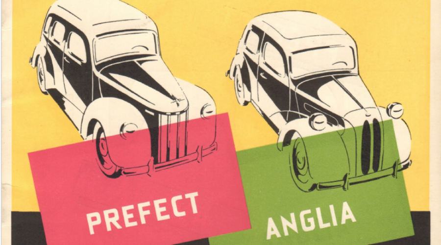 1951 Ford Anglia Brochure NL