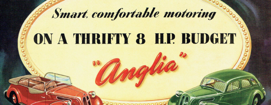 1949 Ford Anglia Brochure AU