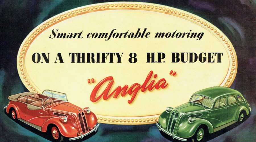 1949 Ford Anglia Brochure AU