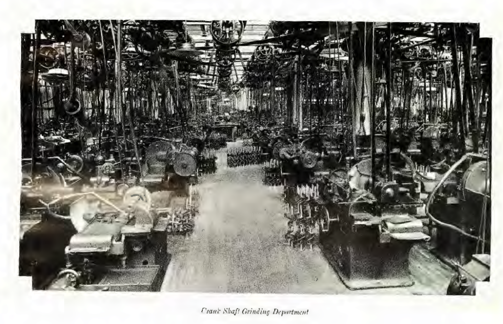 Camshaft Grinding Department at Ford Motor Company 1915