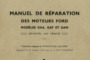1953 Manual De Reporation GAA, GAF, ET, and GAT  (German)
