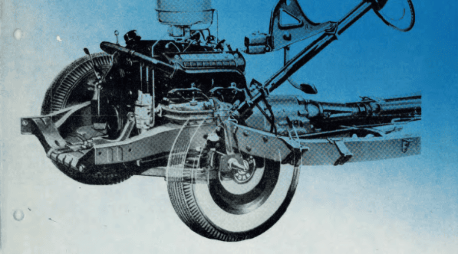 1954 Querschnitt Durch Die Autotechnik  (German)