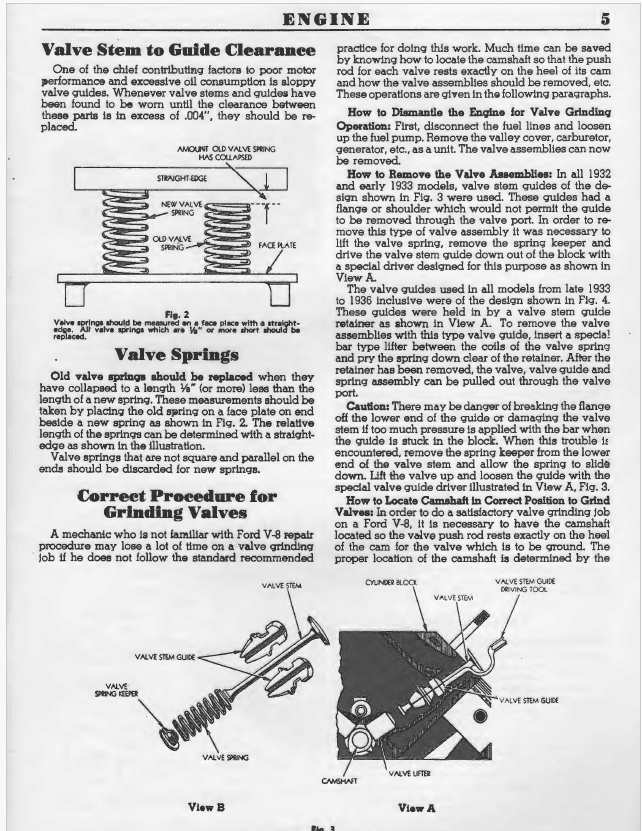 1932-1936 Engine & Chassis Repair Book - Image 2
