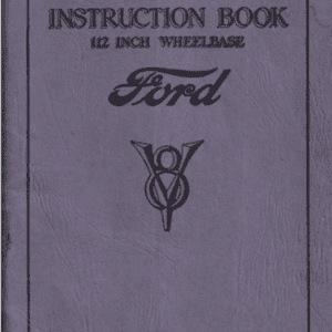 1933 FORD 112 Inch Wheelbase (Digital PDF Copy)